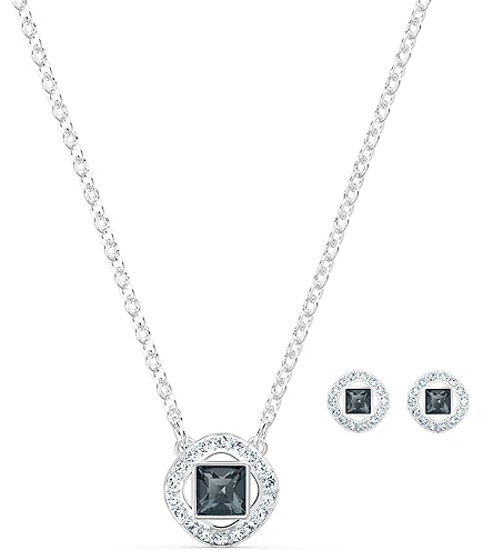 Amazon.co.jp: [スワロフスキー] ネックレス ピアス セット レディース